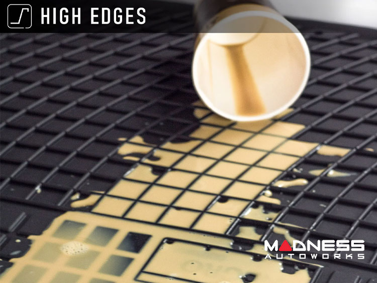 Jeep Wrangler JL Floor Liners - El Toro - Black - 4 Door (2018-2025)